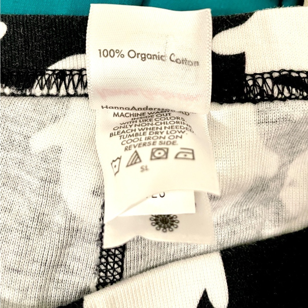 👻 Hanna Andersson Organic Cotton Ghost Print Pajama Pants - Picture 4 of 6